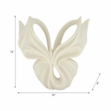 EV21442-02#16" Renfe Large Quartz Resin Butterfly Statuary