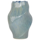 EV21713-02#14" Tihany Medium Blue  Vase
