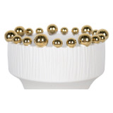 EV21714#S/3 7/8/10" Tamasi Gold Dot  Bowls 
