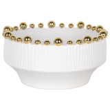 EV21714#S/3 7/8/10" Tamasi Gold Dot  Bowls 