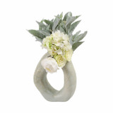 EV21733-02#13" Amarante Large Abstract Round Portugal Vase