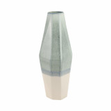 EV21744-02#21" Coimbra Large Faceted Portugal Vase