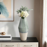 EV21744-02#21" Coimbra Large Faceted Portugal Vase