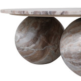 EV21779#40" Laszlo Marble Sphere Coffee Table