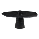 EV21783#36" Apolline Black Pearl Marble Coffee Table