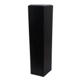 EV21841-03#12x36" Avzar Large Wood And Marble Pedestal