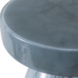 EV21891-01#17" Mendoza Small Art Glass Table, Teal