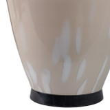 EV21896-02#22" Bahia Tall Art Table W/marble Top, White