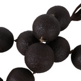 EV21905-02#53"cardiff Brown Eco-mix Garland W/leather Tassels