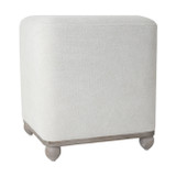 EV21927#18" Pharlain Square Stool With Wood Feet