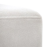 EV21927#18" Pharlain Square Stool With Wood Feet