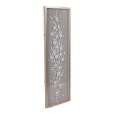 EV21958#16x47 Paduinan Dimensional Flower Shadowbox Art