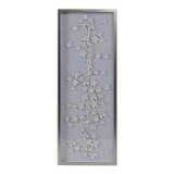 EV21959#16x42 Charney Dimensional Flower Shadowbox Art