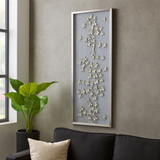 EV21959#16x42 Charney Dimensional Flower Shadowbox Art