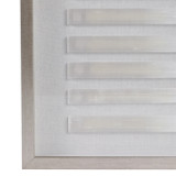 EV21962#14x20 Sorus Selenite Stone Shadowbox Art