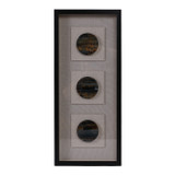 EV21963#12x28 Lionne Tigers Eye Shadowbox Art 