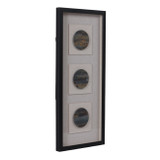 EV21963#12x28 Lionne Tigers Eye Shadowbox Art 