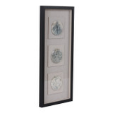 EV21964#12x28 Hugues Natural Stone Shadowbox Art