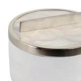 EV21940#S/2 7/5" Colchester Wood And Mica Resin Boxes