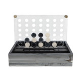 EV21944-01#10" Oxford Black And White 4-in-a-row Game