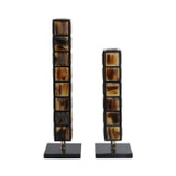 EV21953-01#S/2 21/16" Newry Brown And Black Towers