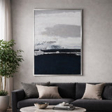 EV70432#40x60 Helston Acrylic Frame Handpainted Wall Art