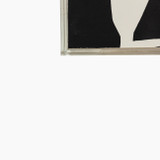 EV70441#40x40 Merton Acrylic Frame Handpainted Wall Art