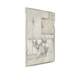 EV70443#40x60 Waltham Acrylic Frame Handpainted Wall Art