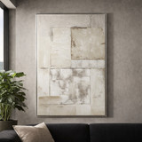 EV70443#40x60 Waltham Acrylic Frame Handpainted Wall Art