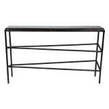 EV51412#52" Bowman Glass Top Console Table