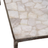 EV51418#40" Cavalier Quartz Top Coffee Table