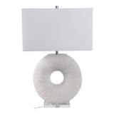 EV51435#31" Nataly Quartz Resin Table Lamp