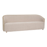 EV22013#87" Foster Fabric And Wood Sofa