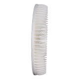 EV22055#36" Wood Parnot Wall Mirror, White