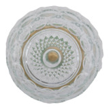 EV22073-01#6" Lancelot Small Green Stone Glass Jar