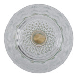 EV22073-2#8" Lancelot Large Green Stone Glass Jar