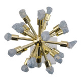 EV22081-01#18" Serene Small Blue  Starburst Statuary