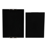 EV22095#S/2 17/20" Rayne Black Suede Trays