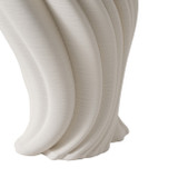 EV22065#13" Waveform 3d Printed Vase