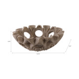 EV21034-01#16" Flowood Brown Quartz Resin Bowl