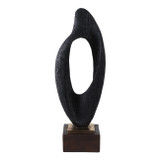 EV22157#20" Dixon Black Resin Statuary, Black