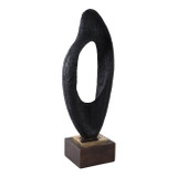 EV22157#20" Dixon Black Resin Statuary, Black