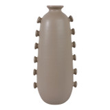 EV22224-02#18" Maricopa Medium Tan Vase