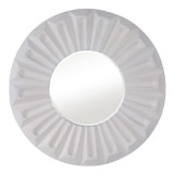 EV22237#36x36" Holbrook Carved Wood Wall Mirror