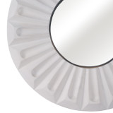 EV22237#36x36" Holbrook Carved Wood Wall Mirror