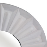 EV22237#36x36" Holbrook Carved Wood Wall Mirror