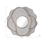 EV22239#39x39" Kearny Layered Wood Wall Mirror