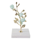 EV22250-01#Peoria Small Green Flourite Stone Tree Statuary