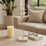 EV22250-03#Peoria Large Green Flourite Stone Tree Statuary