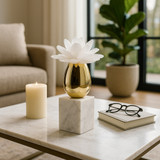 EV22252-01#Payson Geode And Marble Small Statuary